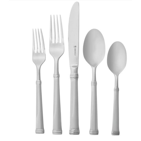 Henckels Plaza 65-Piece Dishwasher Safe Stainless Steel Flatware Set - Picture 4 of 4